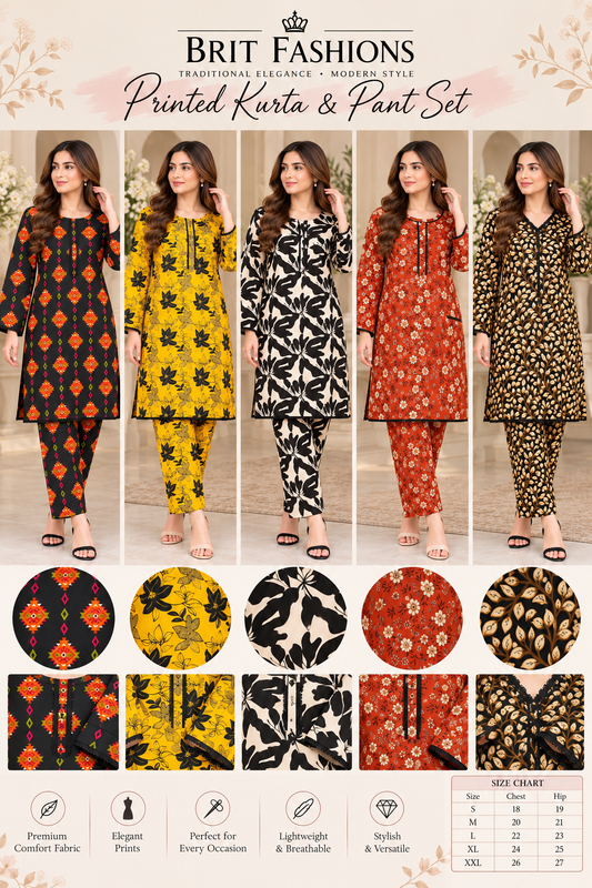 BRIT- GL 2 piece Khadar designer collection  B839