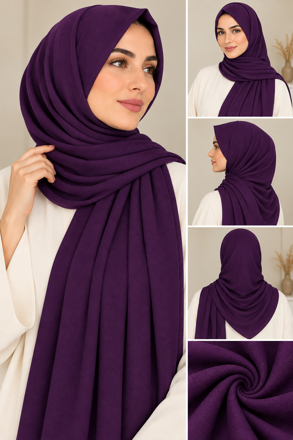 Women’s jersey hijab good Quality ANY 4 for £9.99.    B772