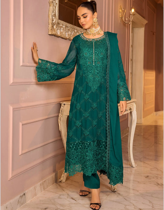 TT ronak mahel luxury chiffon_81042 Pakistani ladies suit B234