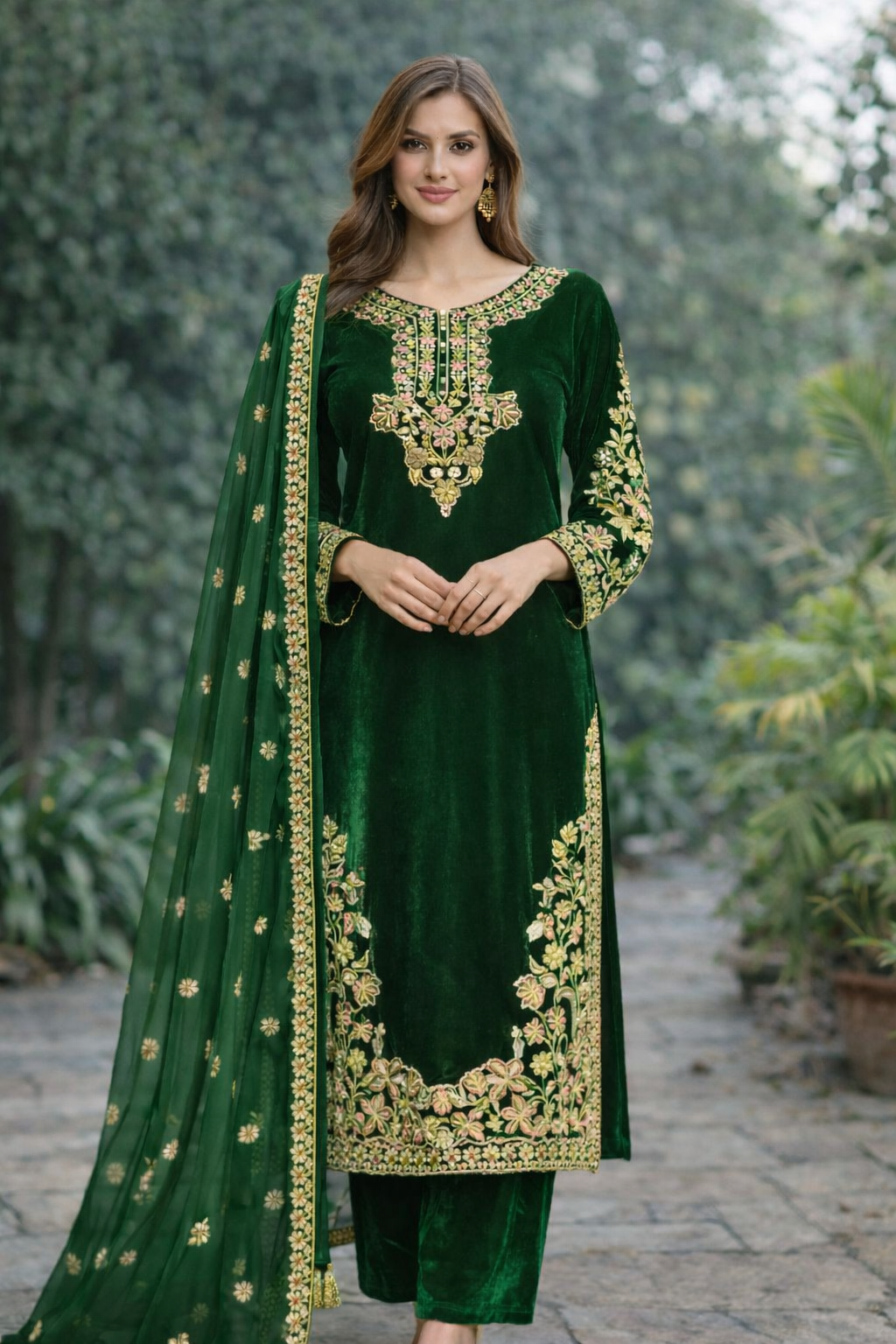 Brit 3 piece Micro Valvet winter collection  B441