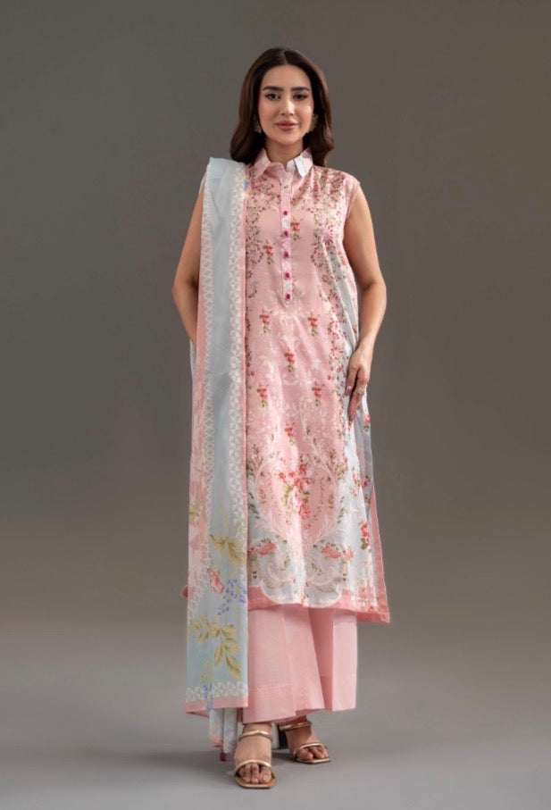 Sana Safinaz inspired 3 piece luxury lawn collection ladies dress B681