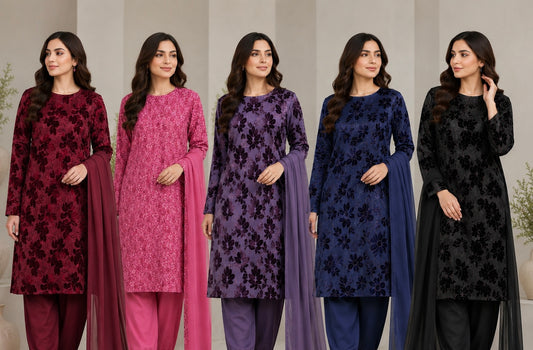 BRIT 3 piece designer Palachi collection ladies dress B746