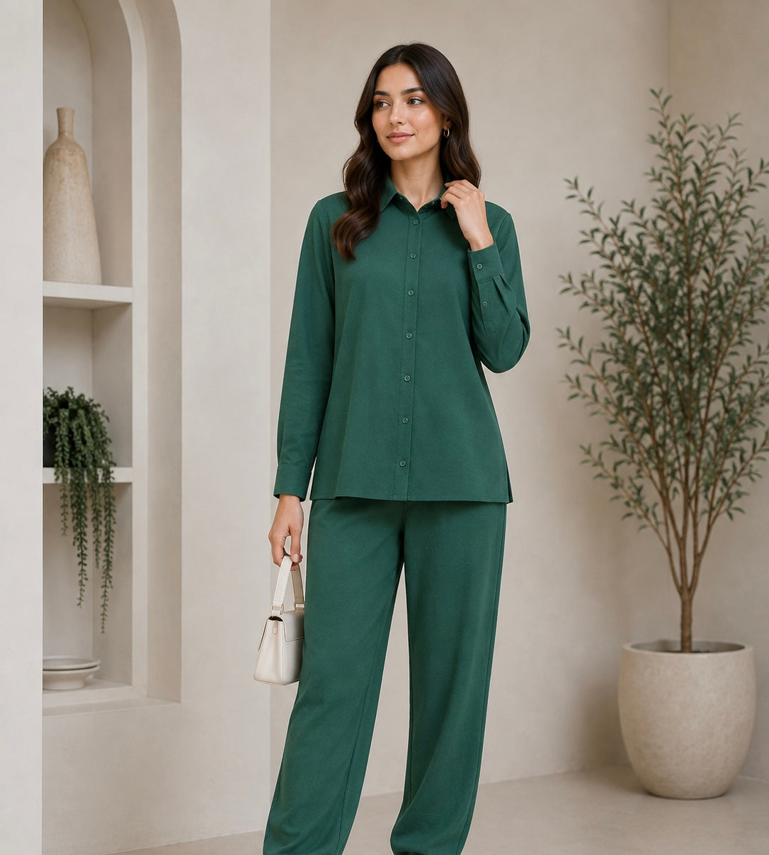 BRIT  2 piece georgette collection ladies dress B732