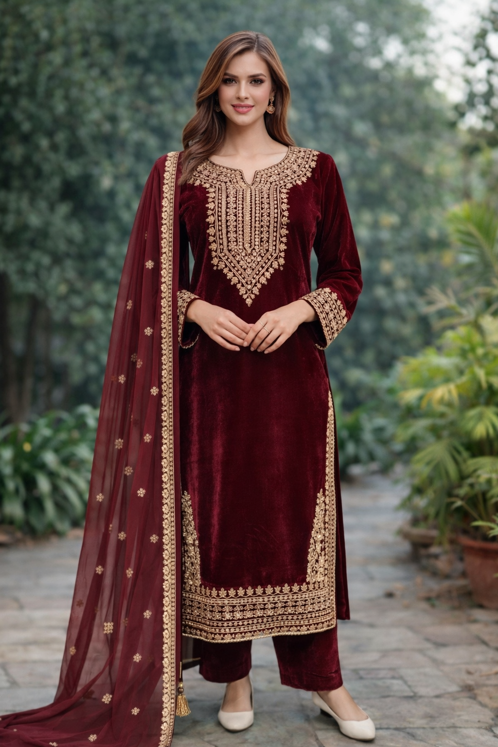 Brit 3 piece Micro Valvet winter collection  B437