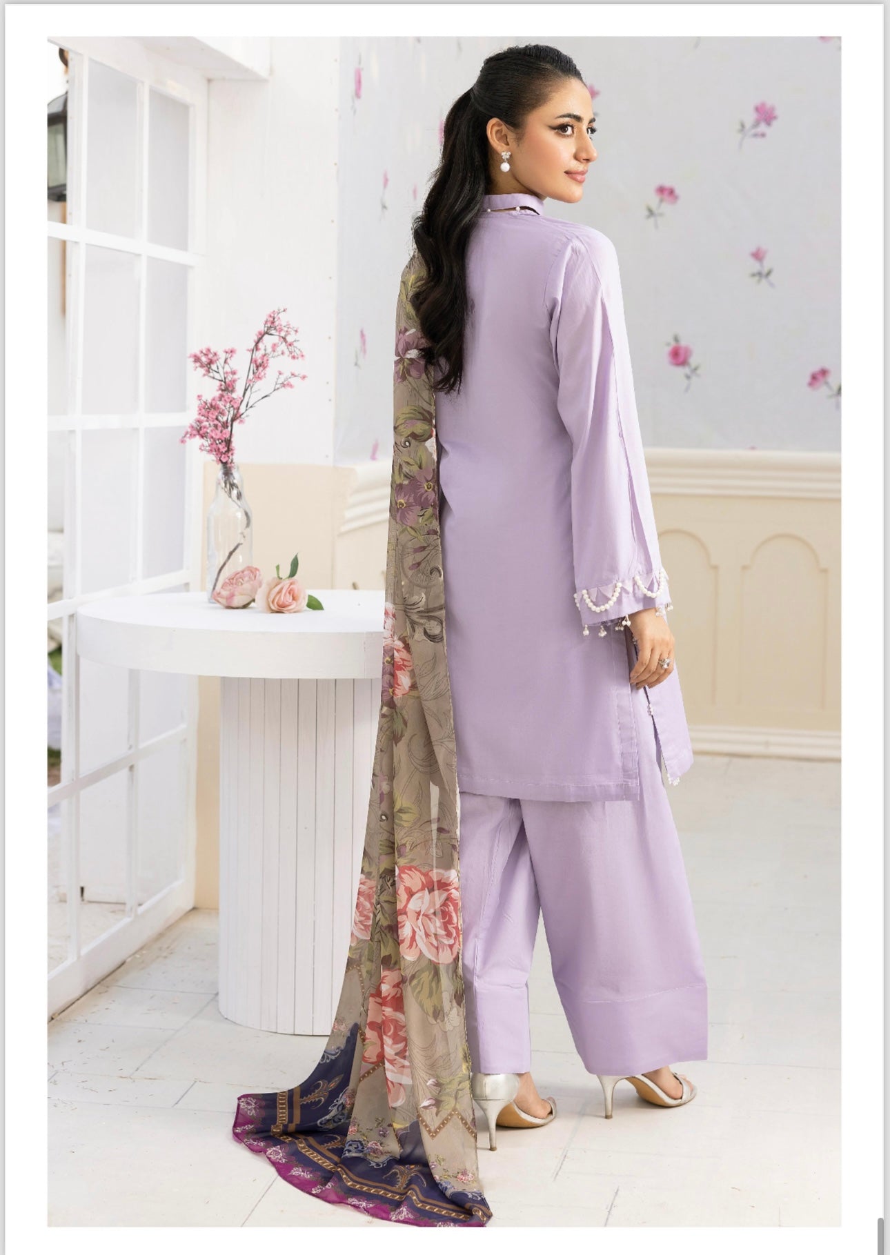 Simrans 3 piece Farshi Salwar cotton _100274 ladies suit B151