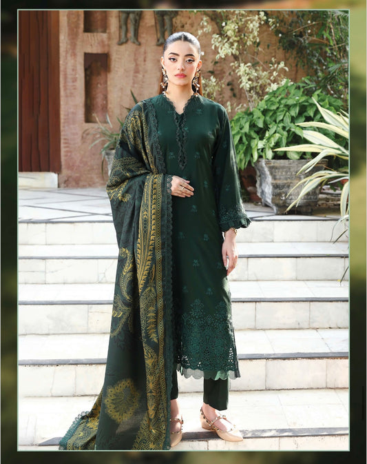 Brit MEHAR 3 piece luxury ChickenKari_81042 Pakistani ladies suit B316