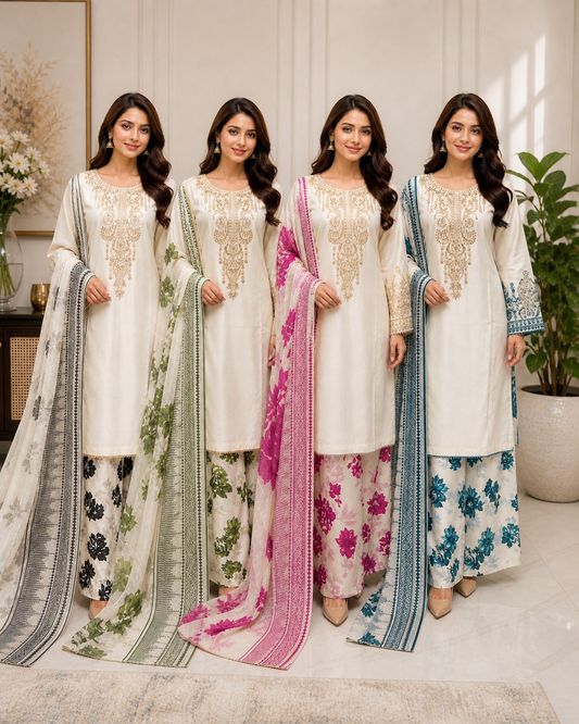 Brit 3 piece ladies viscous collection B578