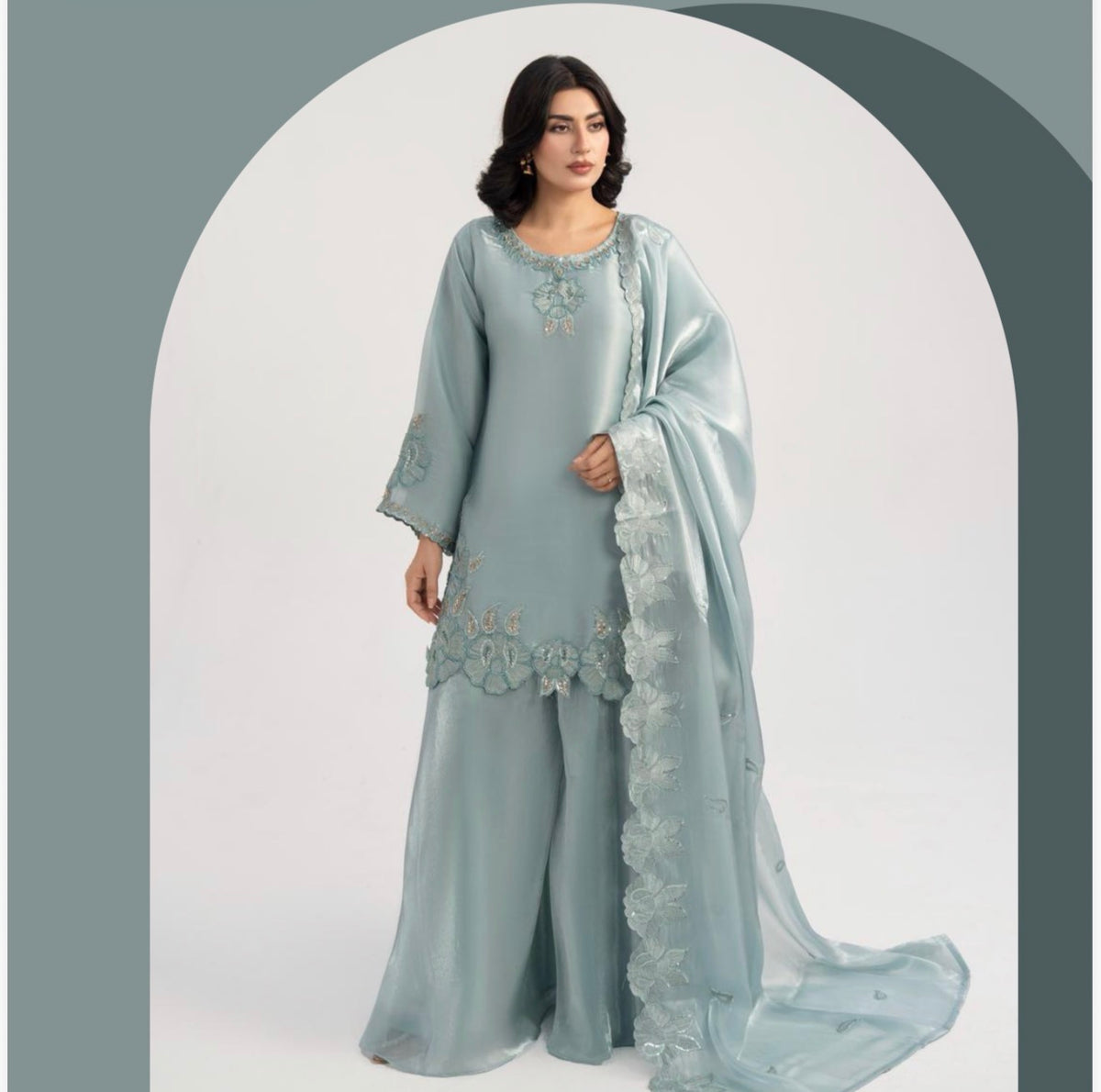 BRIT-GL 3 piece silk casual collection B775