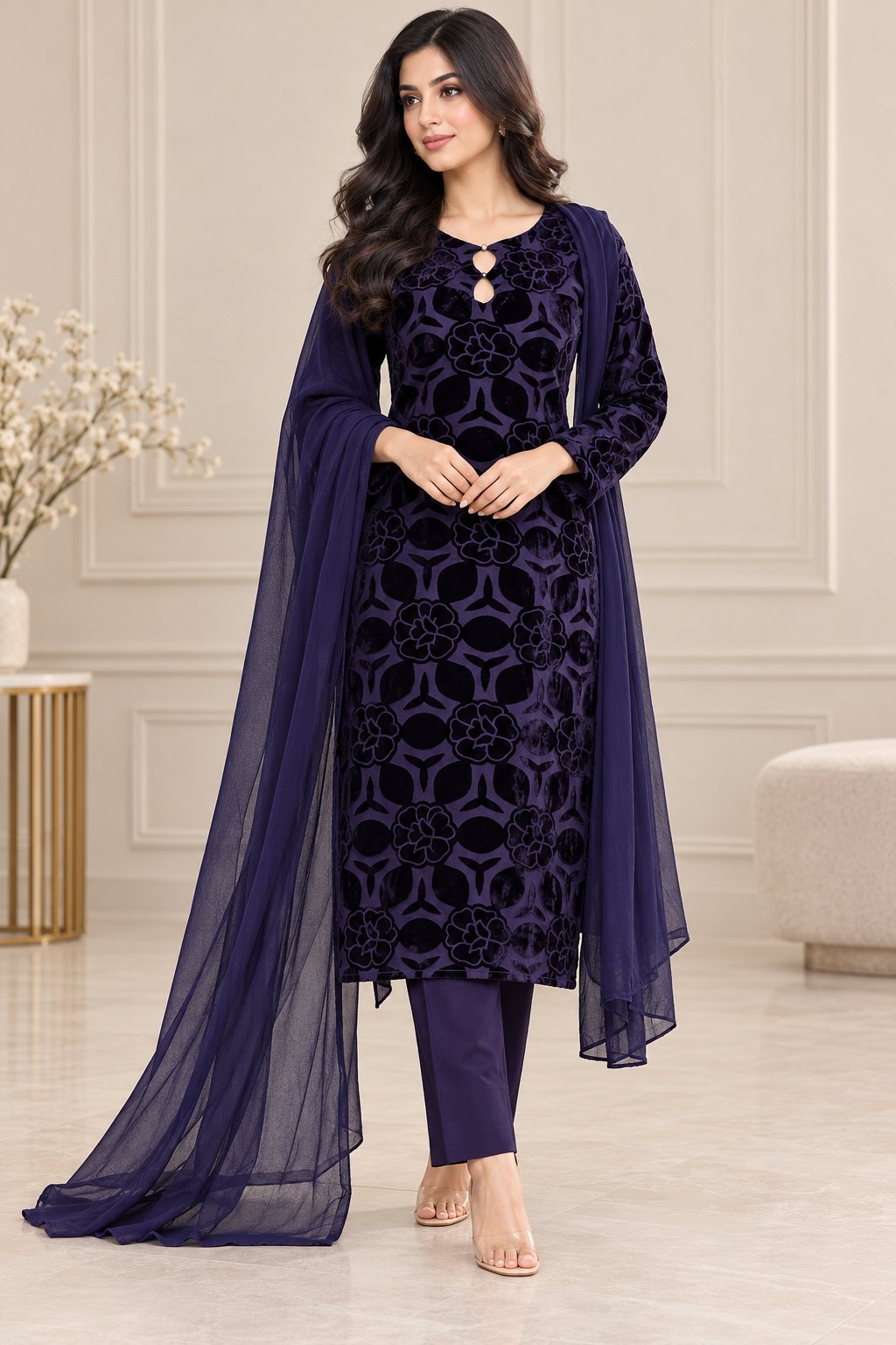 BRIT- GL 3 piece palachi designer collection B835