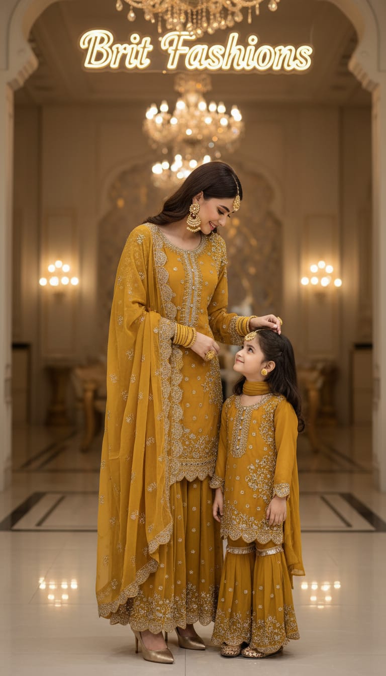 Brit 3 piece chiffon 81042 Pakistani ladies suit B475