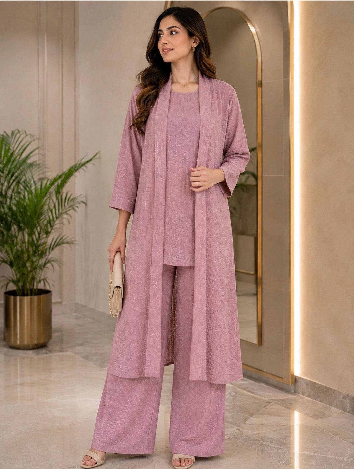 BRIT 3 piece georget collection ladies dress B756