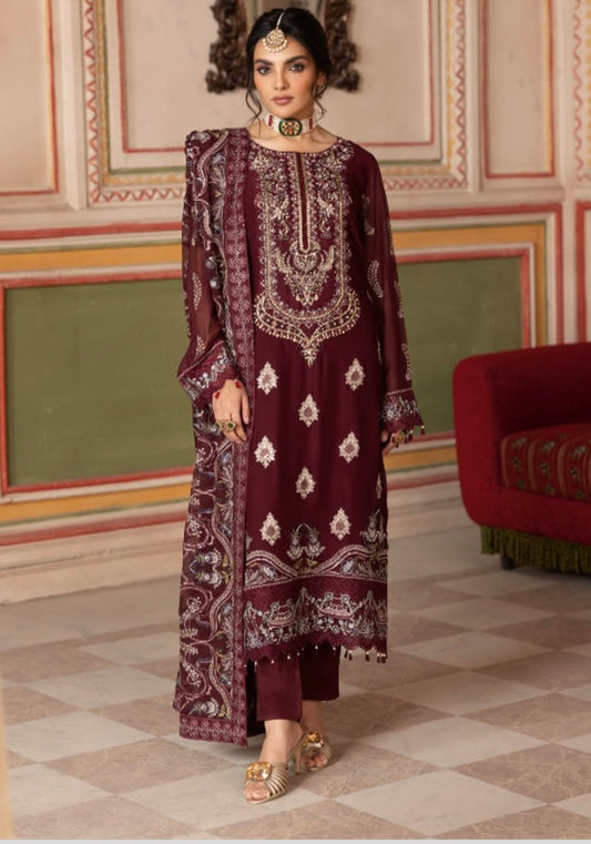 Ramsha designer Chiffon _81042 Pakistani ladies suit B183.