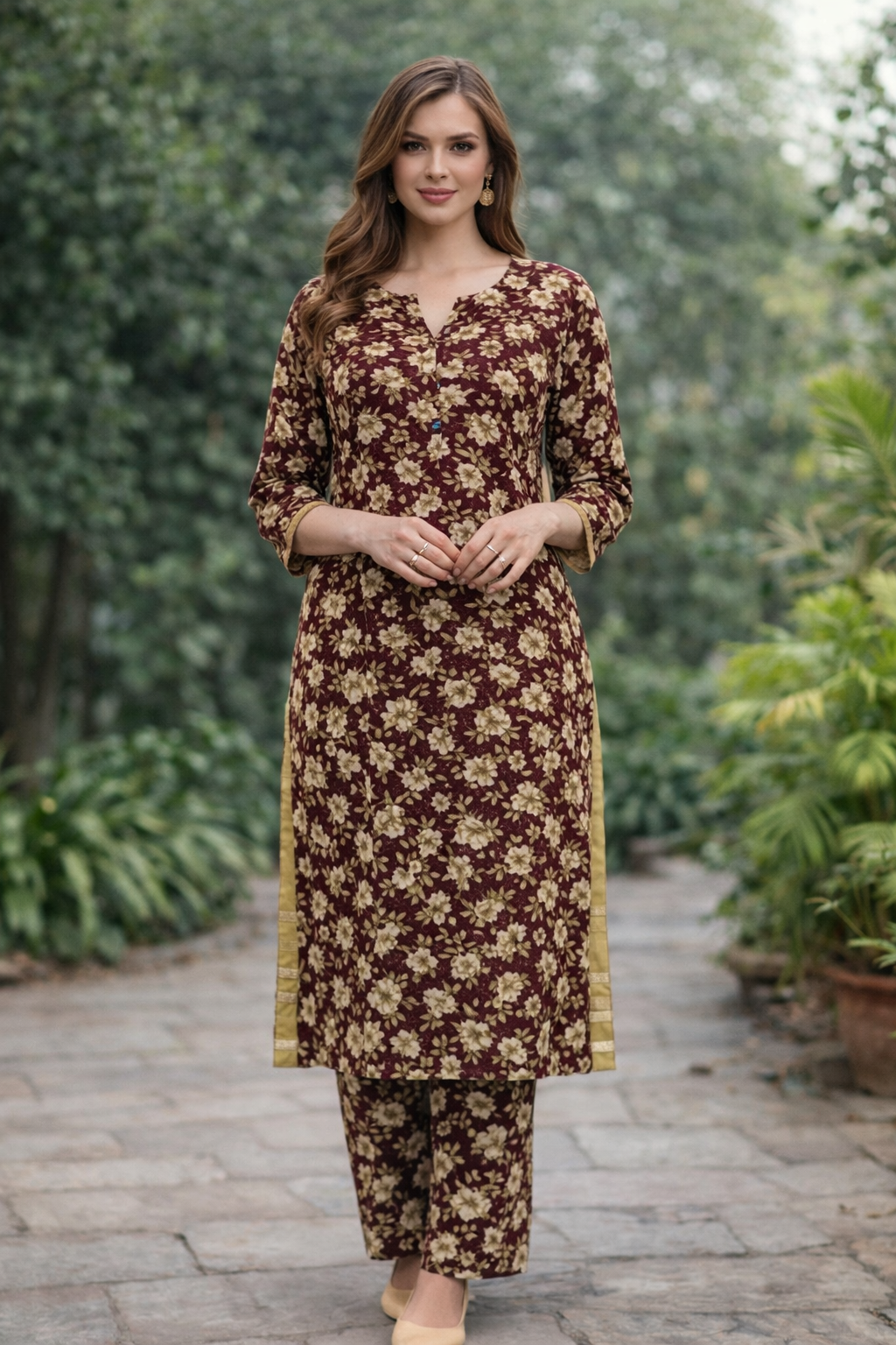 Brit 2 piece Valvet Pakistani ladies Winter collection suit B416