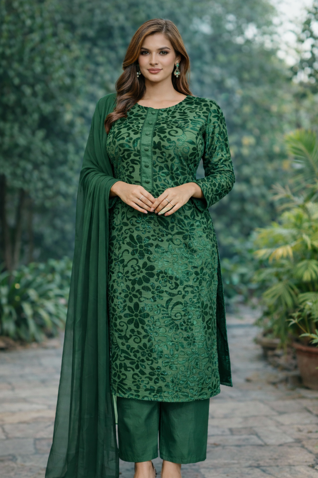 Brit 3 piece Palachi winter collection Pakistani ladies suit B326