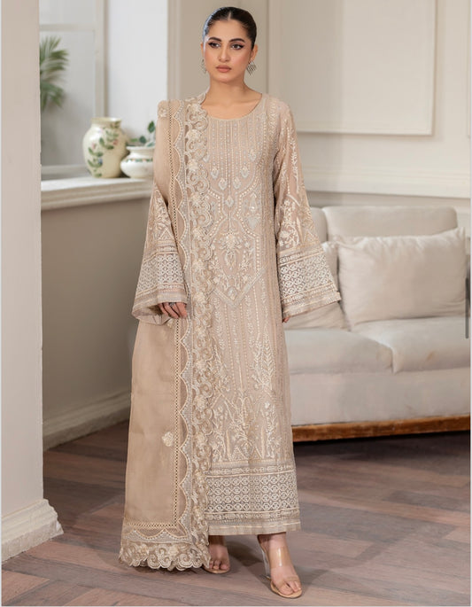 Brit 3 piece luxury chiffon maxi_81042 Pakistani ladies suit B192