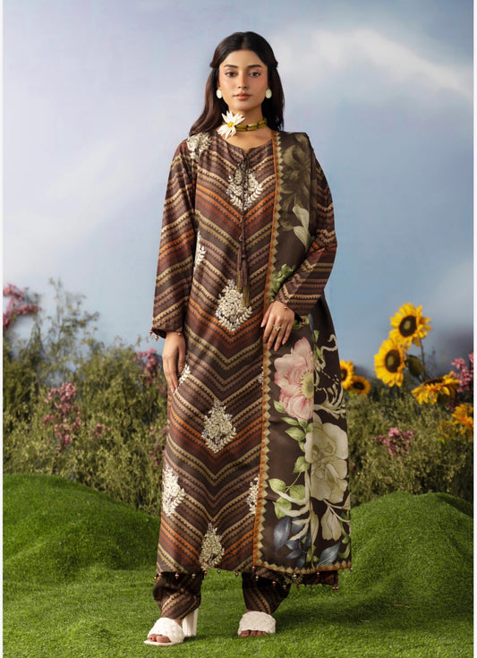 M. Print inspired 3 piece LUXURY collection B456