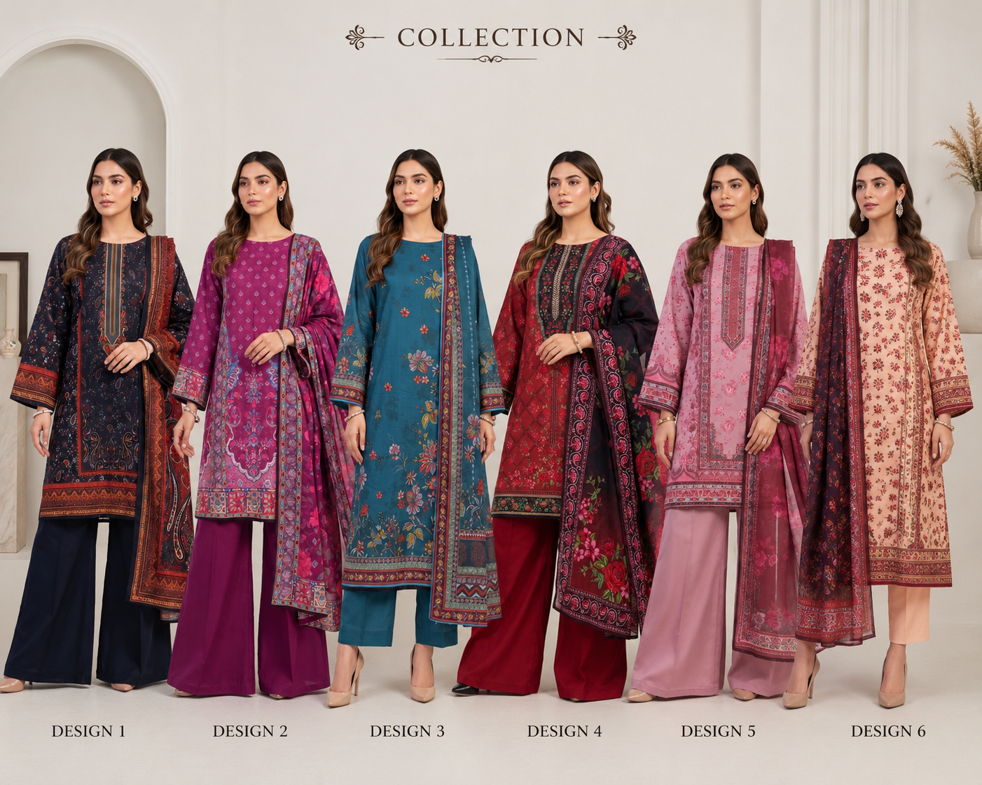 Sana Safinaz inspired 3 piece luxury lawn collection ladies dress B683
