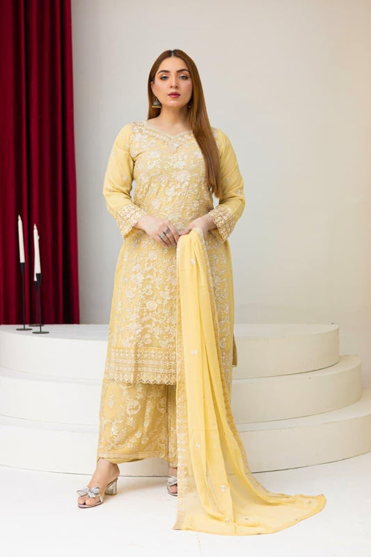 Brit 3 piece chiffon _81042 Pakistani ladies suit B265