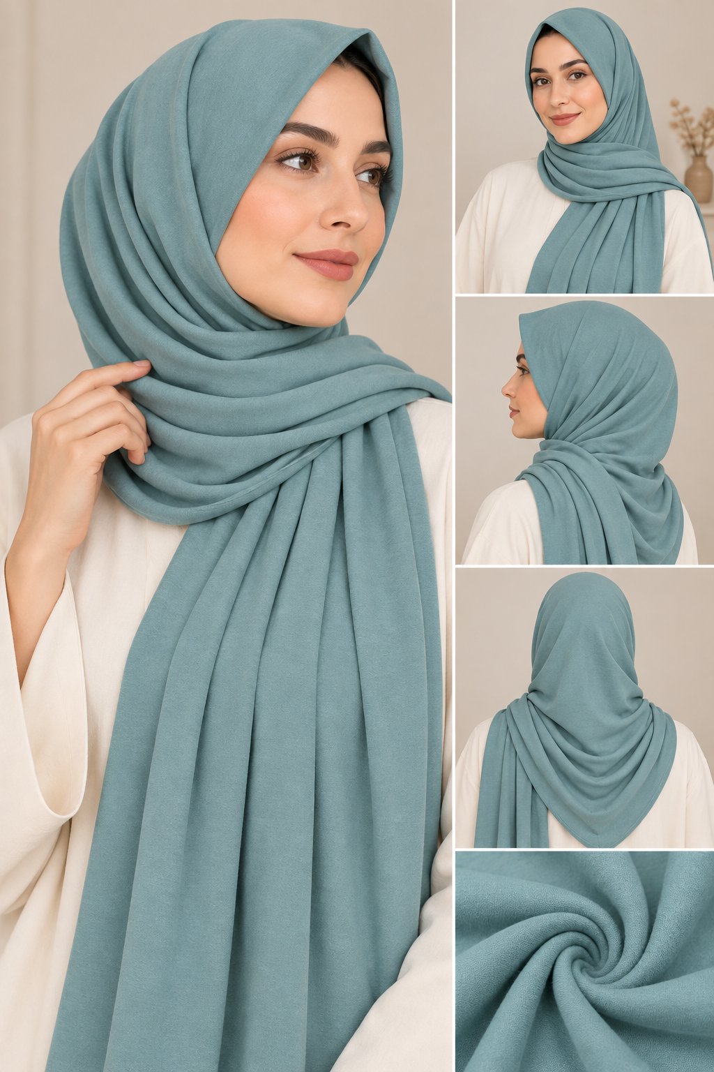 Women’s jersey hijab good Quality ANY 4 for £9.99.    B772