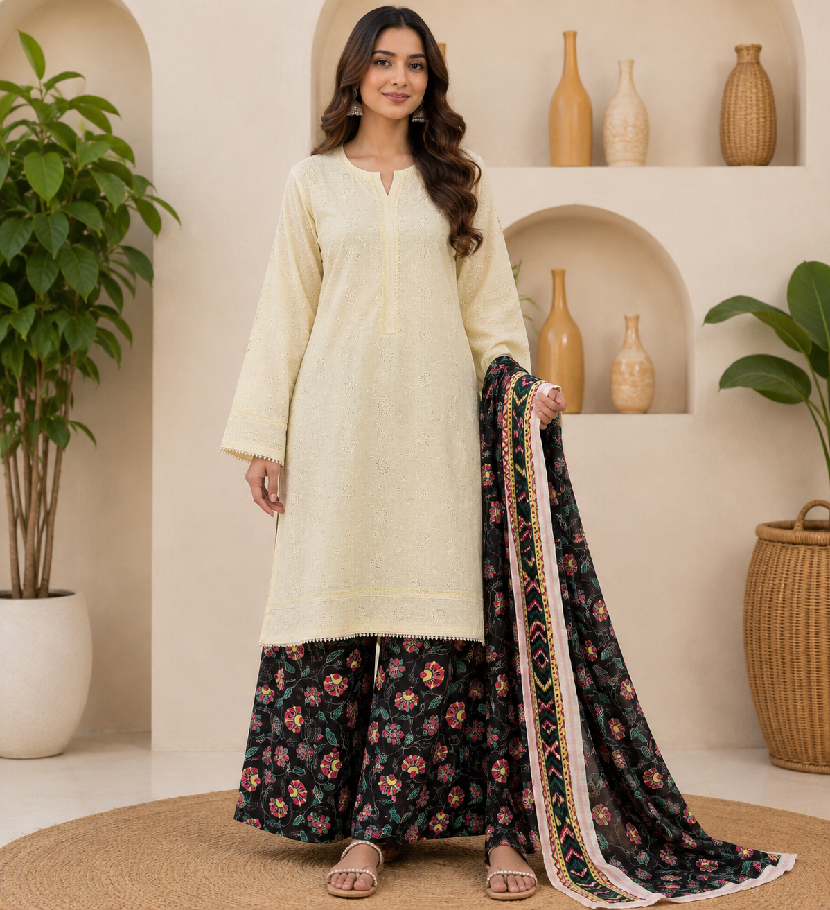 Brit 3 piece luxury chicken Kari collection B722
