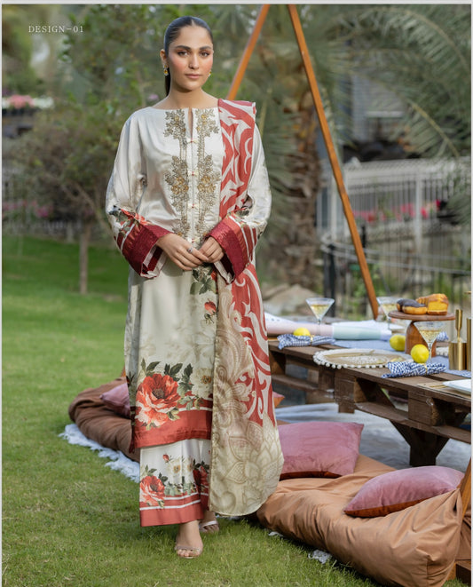 Brit 3 piece silk_100281 ladies suit B155
