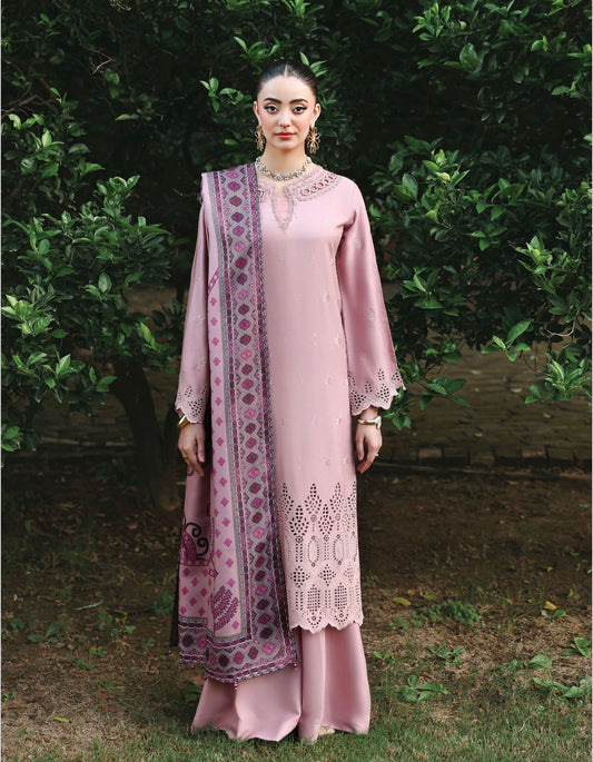 Brit MEHAR 3 piece chicken Kari _81042 Pakistani ladies suit B316