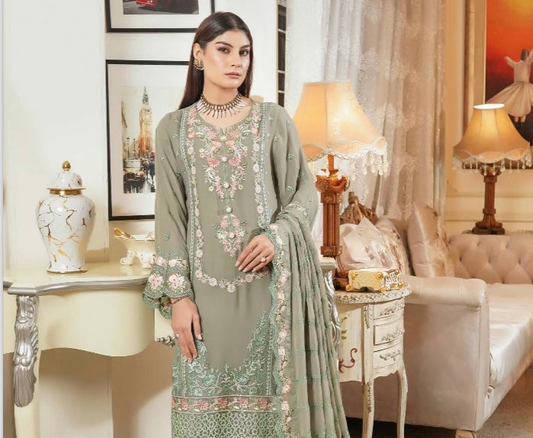 Munira Designer Chiffon_100160 Pakistani ladies suit B126