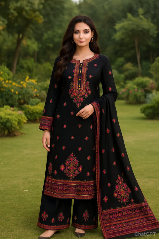 Brit 3 piece luxury linen _81042 Pakistani ladies suit B259
