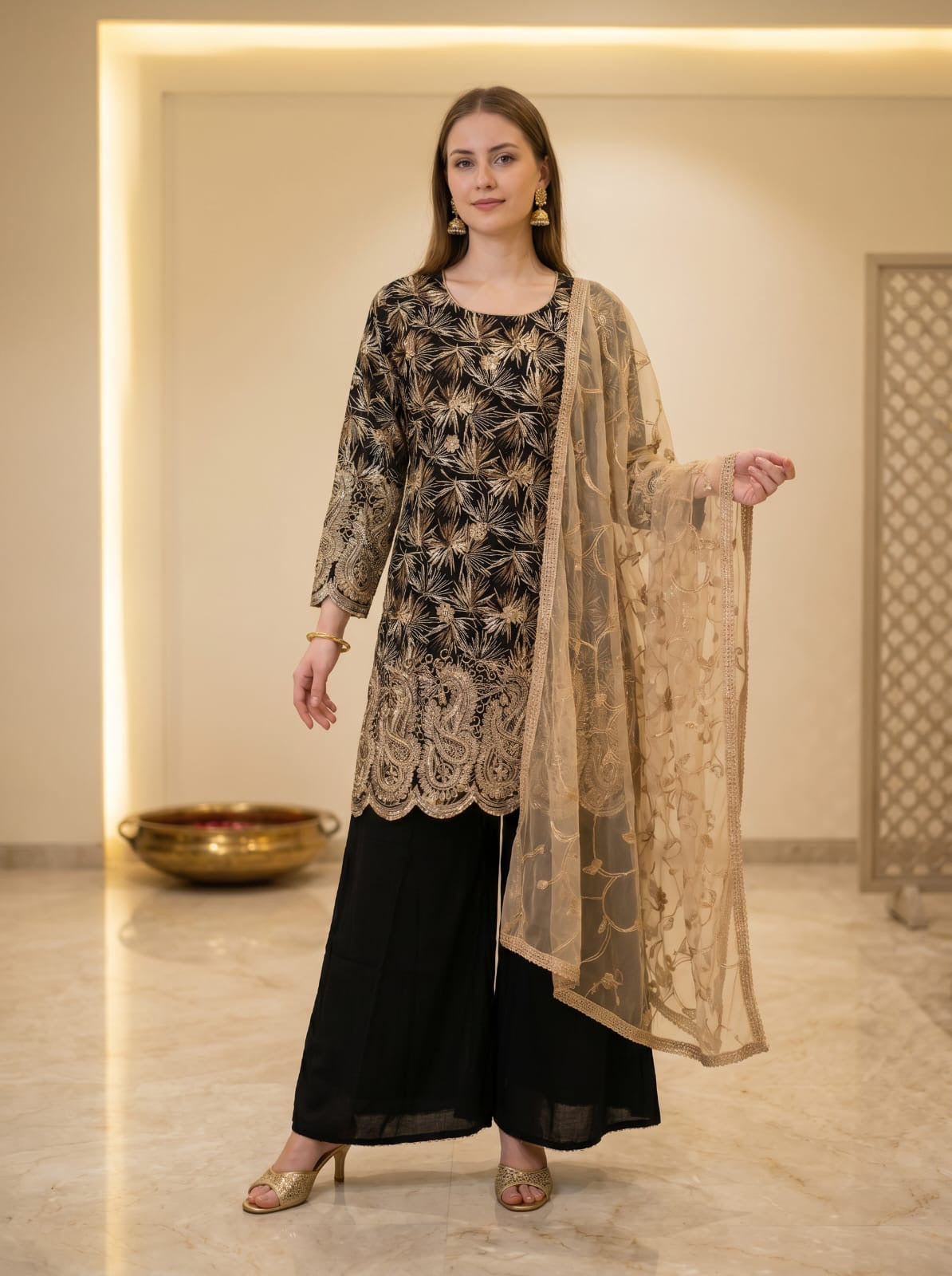 Brit 3 piece ladies Viscous collection B593