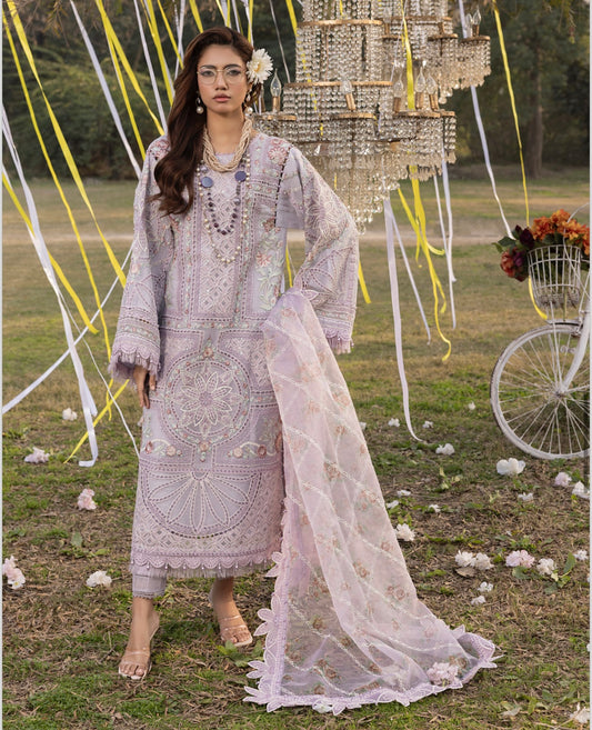 TT 3 piece embroidery lawn _81042 Pakistani ladies suit B219