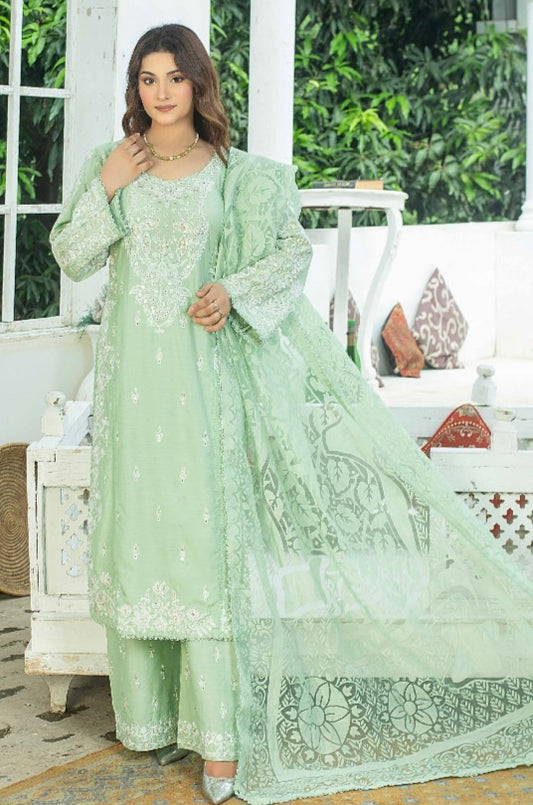 Brit 3 piece linen _81042 Pakistani ladies suit B230