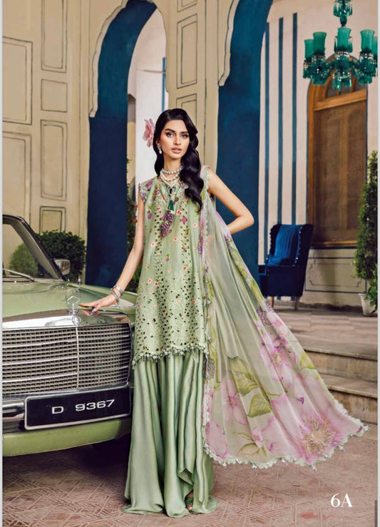 M print original Designer 3 piece winter collection Pakistani ladies suit B328