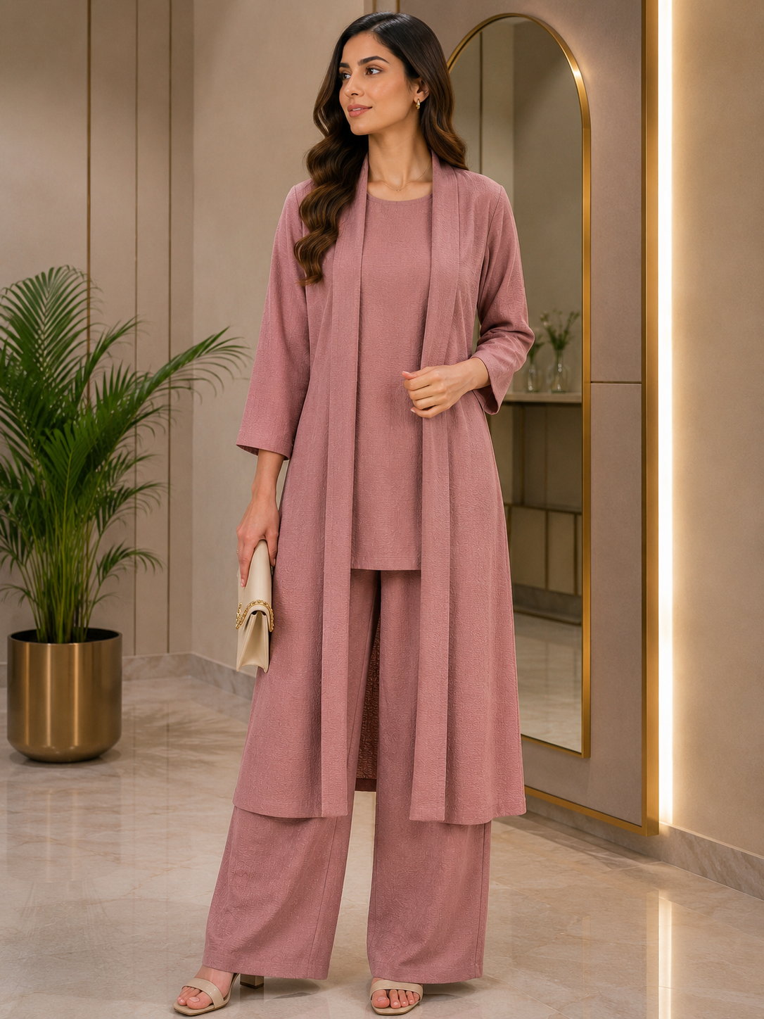 BRIT 3 piece georget collection ladies dress B756