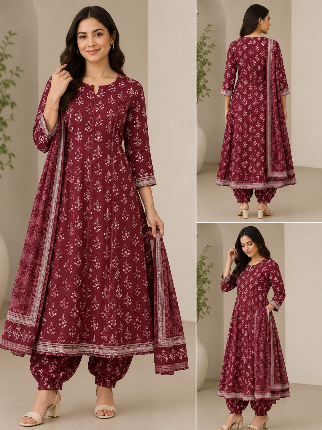 Bin Saeed 3 piece luxury lawn collection ladies dress B671