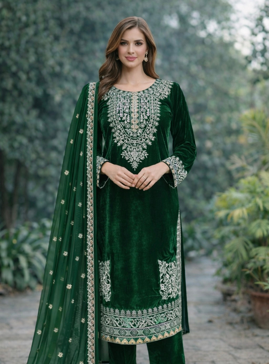 Brit 3 piece Micro Valvet winter collection  B439