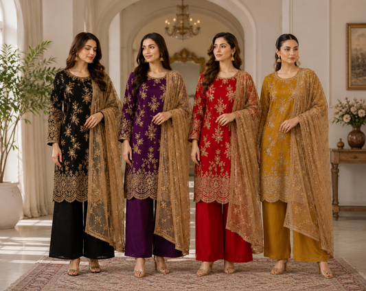 Brit 3 piece ladies Viscous collection B592