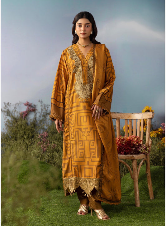 M. Print inspired 3 piece LUXURY collection B456