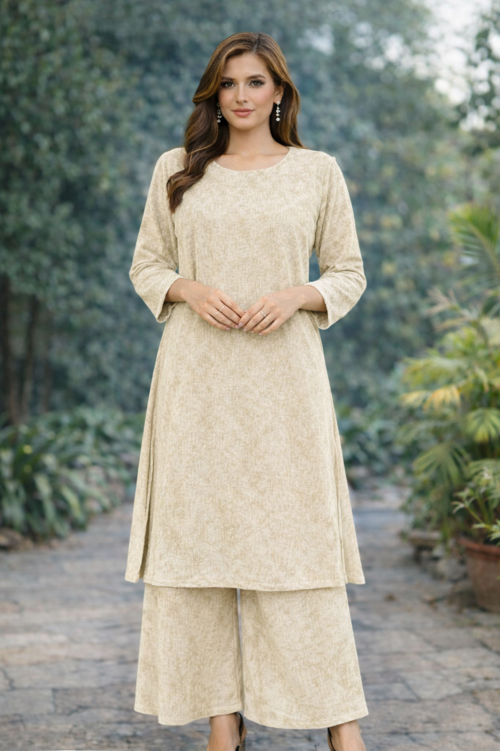 Brit 2 piece Modest wear_81042 Pakistani ladies suitTeal B418