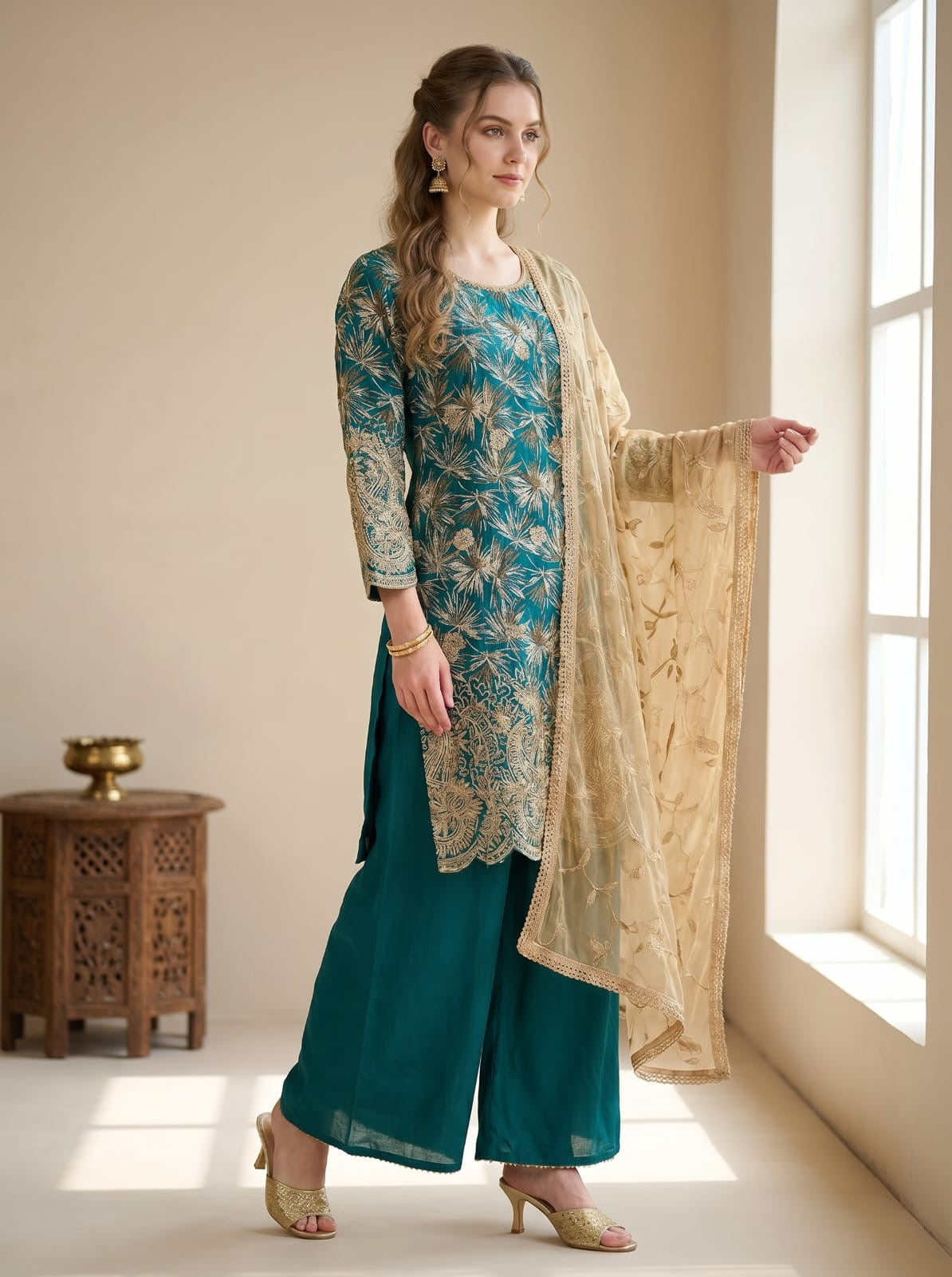 Brit 3 piece ladies Viscous collection B593