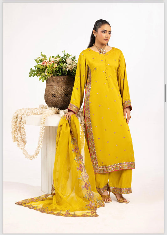 Simrans 3 piece luxury viscose_81042 Pakistani ladies suit B253
