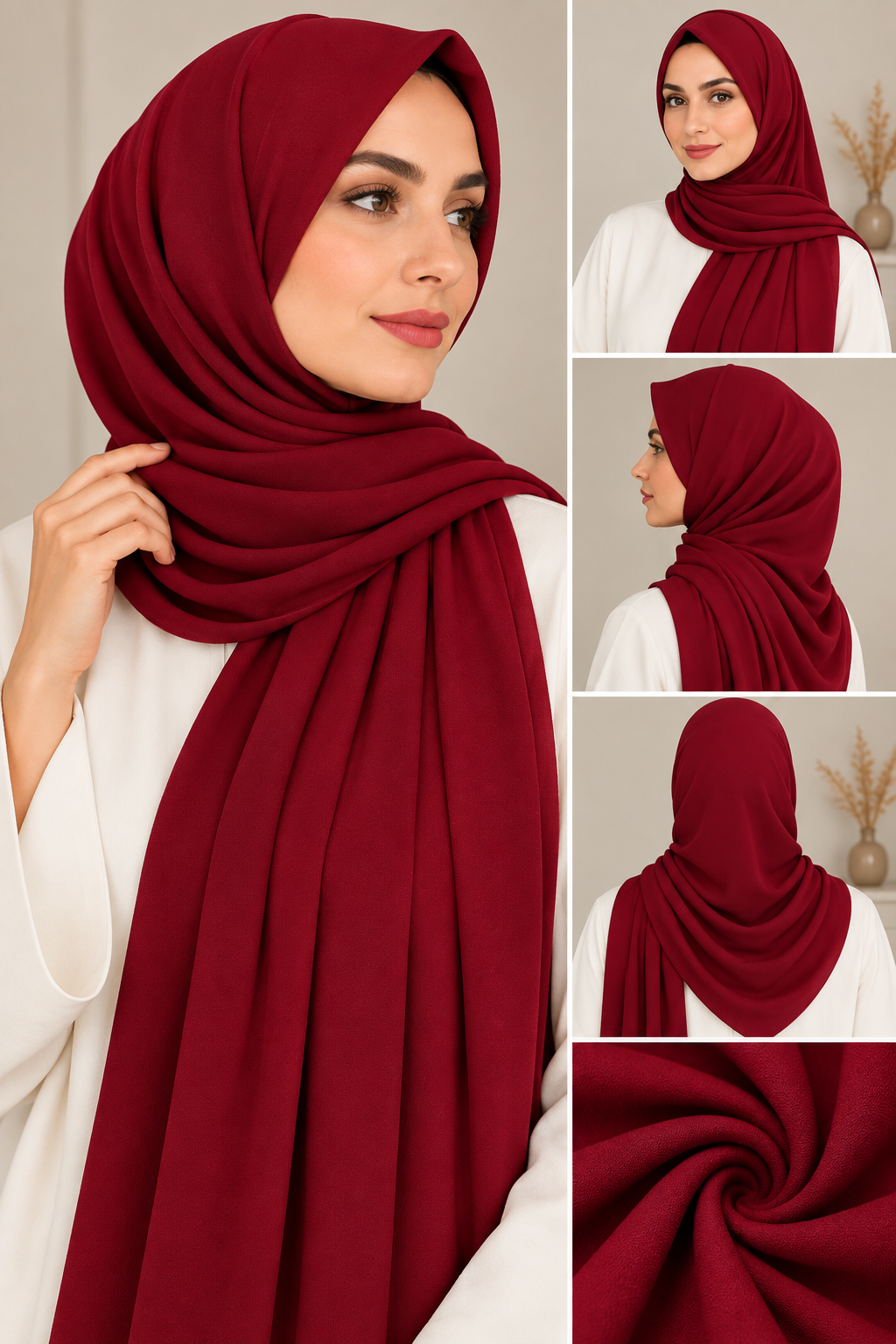 Women’s jersey hijab good Quality ANY 4 for £9.99.    B772