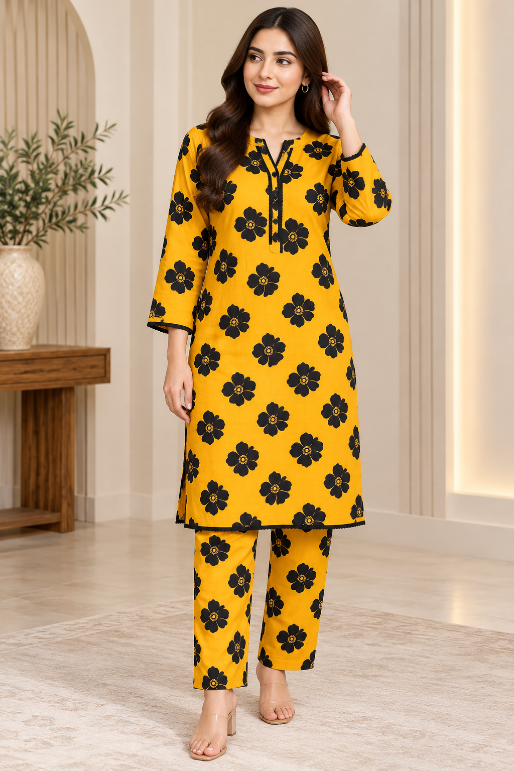 BRIT- GL 2 piece Khadar designer collection  B825