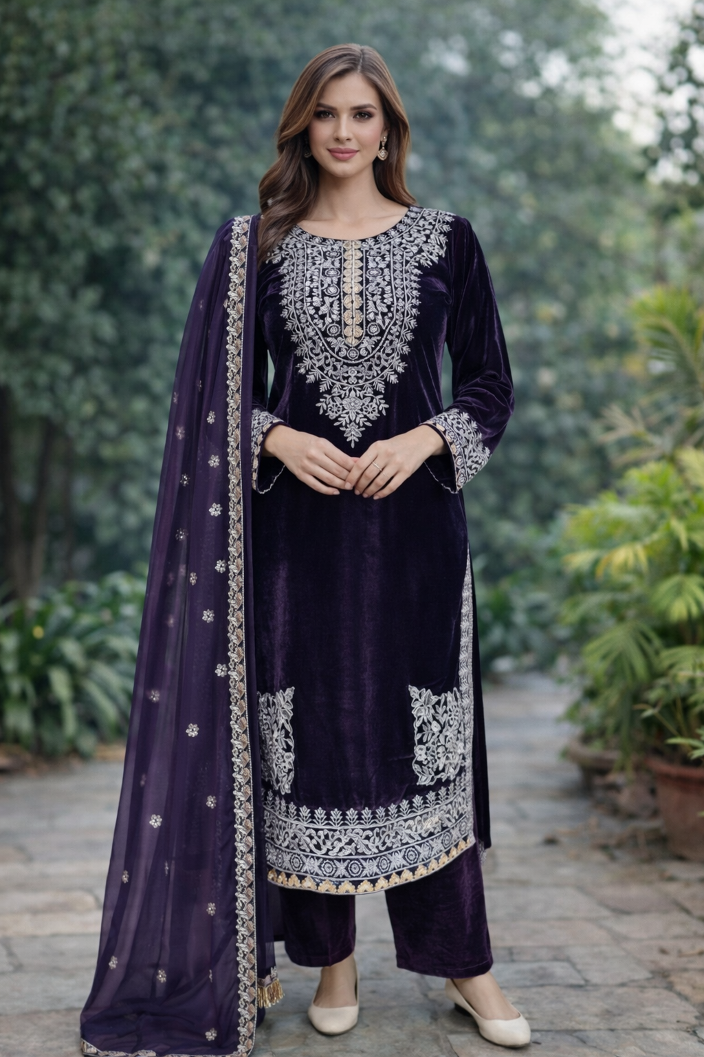 Brit 3 piece Micro Valvet winter collection  B439