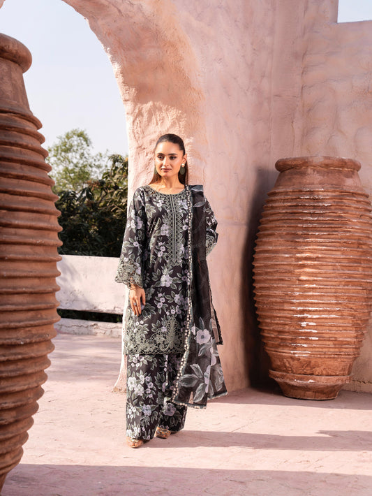 BRIT Raniya 3 piece lux lawn_100327 Pakistani ladies suit B167