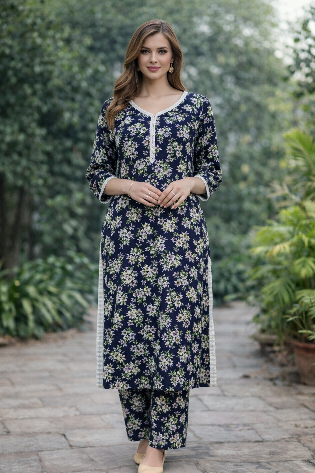 Brit 2 piece Valvet Pakistani ladies Winter collection suit B416