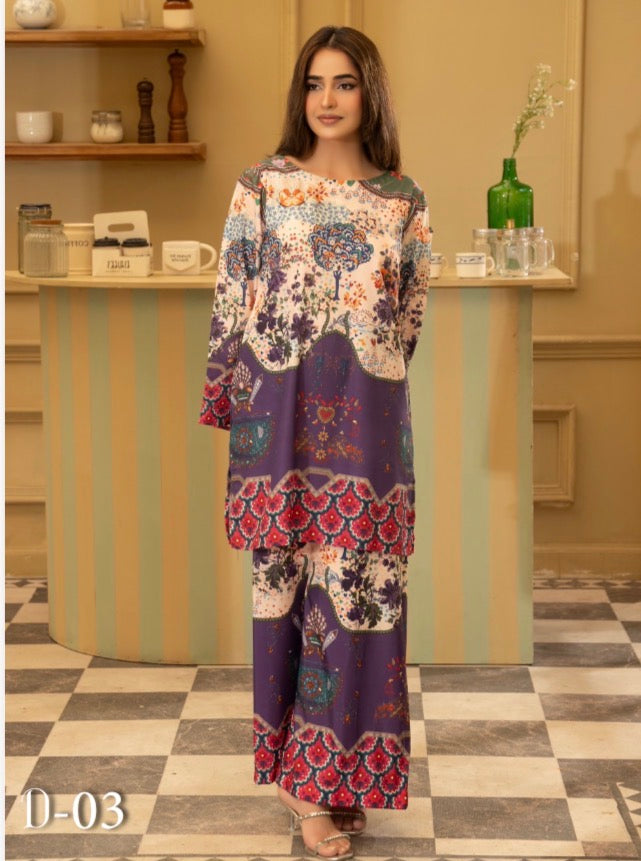 BRIT 2 piece luxury lawn collection ladies dress B670