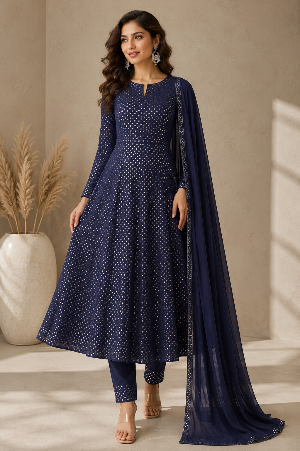 BRIT 3 piece luxury Designer Linen ladies Maxi dress B678