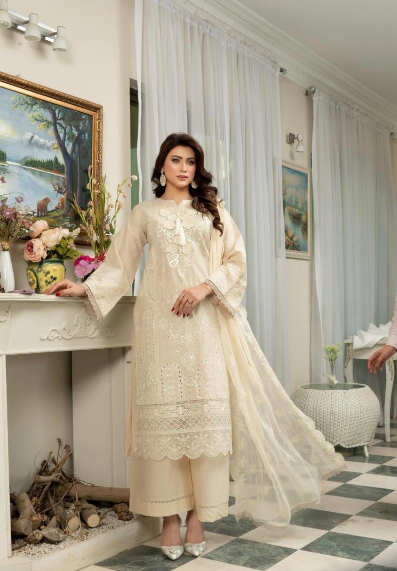 Munira Designer 3 piece ladies Fancy collection B594
