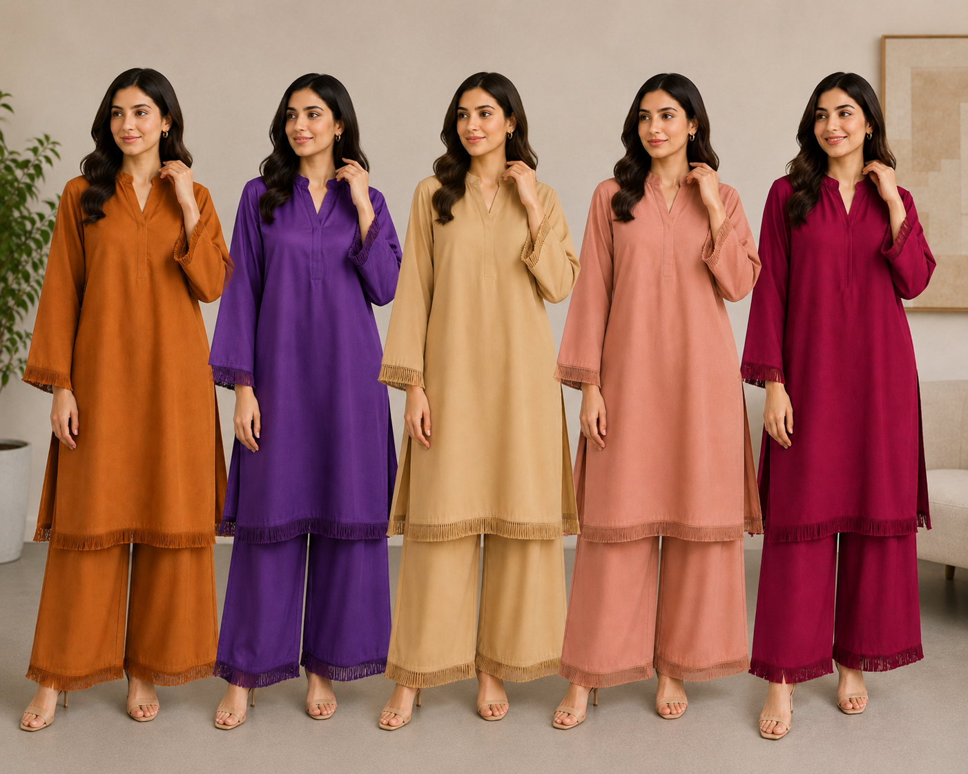 BRIT  2 piece georgette collection ladies dress B730