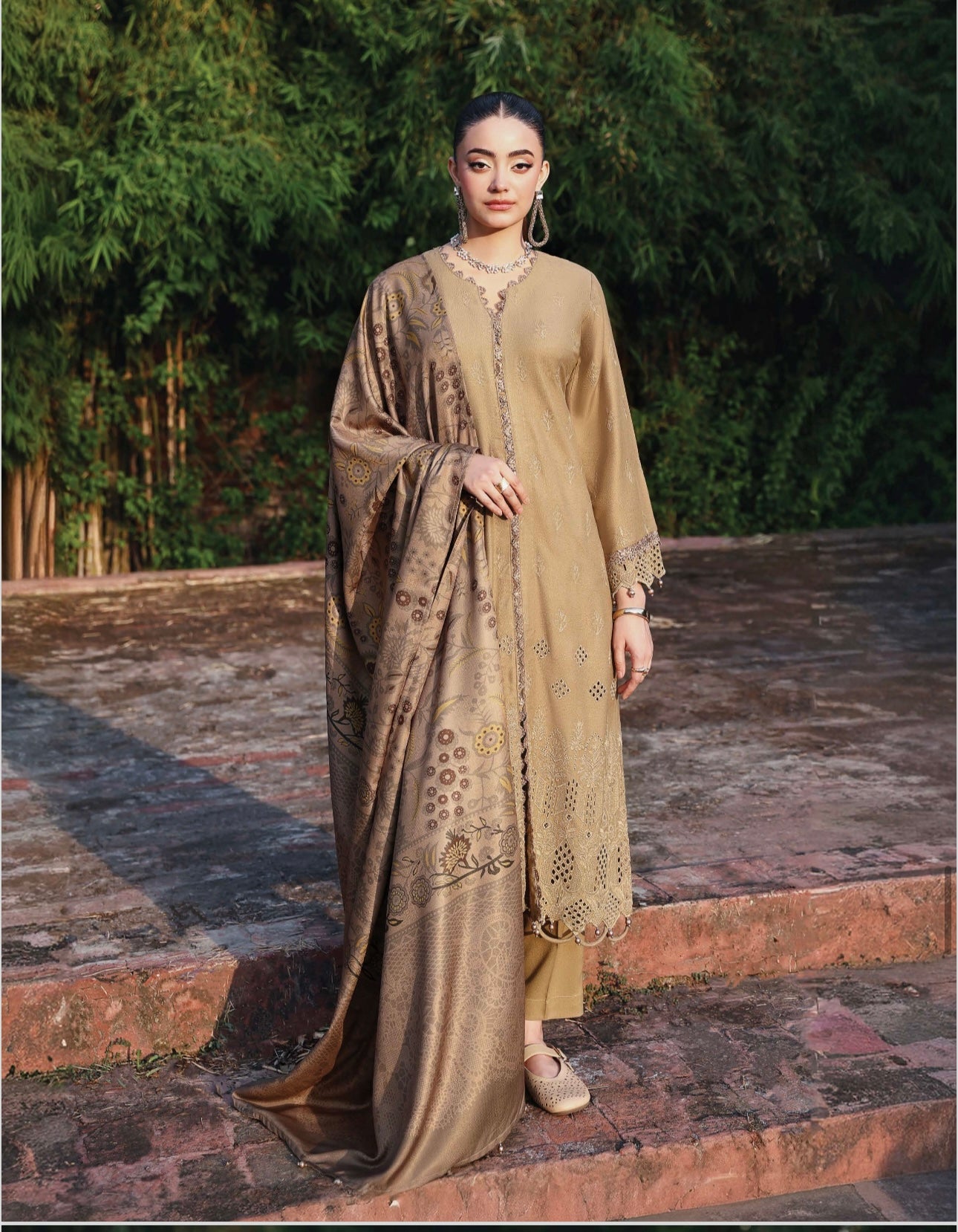 Brit MEHAR 3 piece luxury ChickenKari_81042 Pakistani ladies suit B316